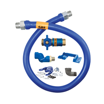 Dormont Manufacturing 1650KITCFS48PS Dormont Blue Hose Moveable Gas Connector Kit 1/2" Dia.