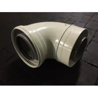 VENT PIPE DW ELBOW 90  80/125