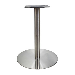 PLTRB23 ROUND TABLE BASE SILVER PAINT STEEL BASE