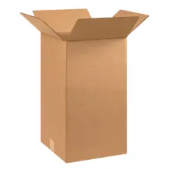 10 X 10 X 18 ECT32 TALL CORRUGATED BOXES 25/BD   101018
