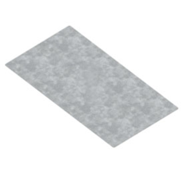 Blank 1m x 0.5m Register Plate - 1.5mm Galv