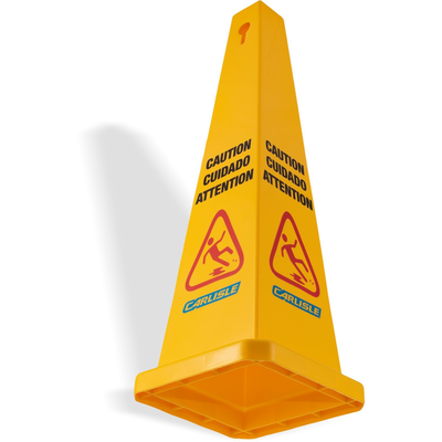 Carlisle 3694104 Caution Cone 36" - Yellow