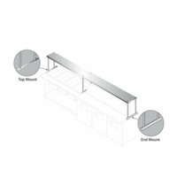 Advance Tabco CU-24-48 Overshelf Single