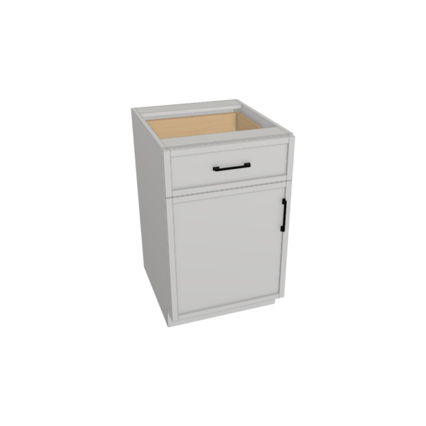 Fresno Pure White Box  Base Kit - 21"X 34 1/2”H X 24”D