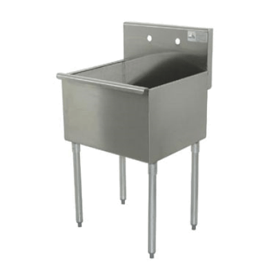 Advance Tabco 4-1-18-X Square Corner Kitchen Sink 1-Compartment