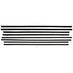 Window Felt Beltline Weatherstrips