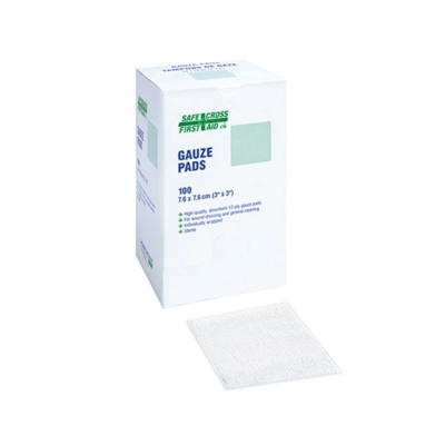 Gauze Pad - 3" x 3" - Sterile - 100/Box