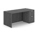 PL102 66"W x 30"D DESK SHELL - Coastal Gray