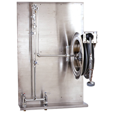T&S Brass B-1436 Hose Reel Assembly Open