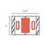Tab Product Compatible Numeric 14000 Label Rolls