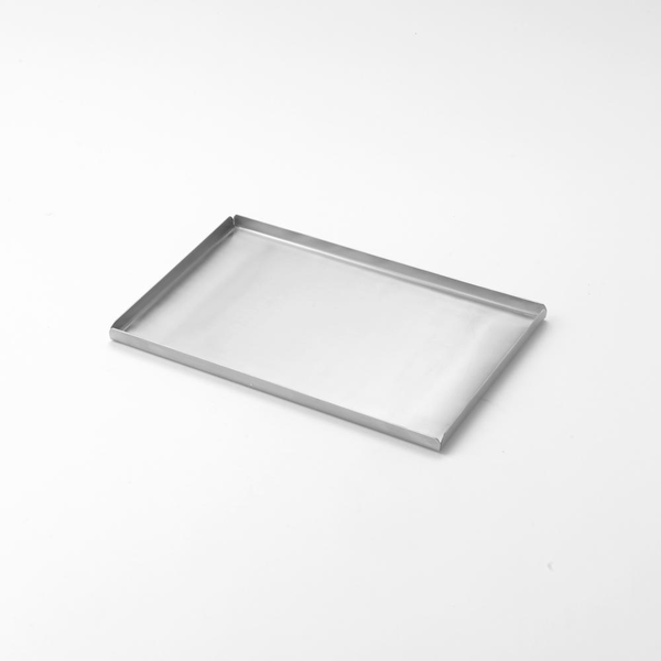 Stainless Steel Trays with Sides