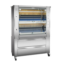 Rotisol GF1375-5G-LUX GrandFlame Gas Rotisserie Oven, Countertop, 5 Spits