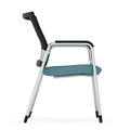 Propel Guest Chair - Black Mesh Back with Blue Seat