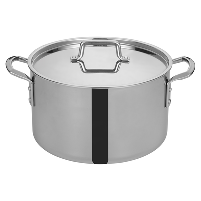 Winco TGSP-16 16 Qt. Tri-Gen™ Induction-Ready Stock Pot