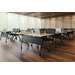 PBF48 48" BUDGET FLIP TOP TABLE BASE- BLACK