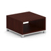 PL9997 COMPOSE END TABLE CUBE- MAHOGANY
