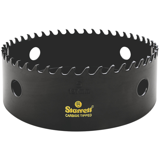 STARRETT CT500 5'' (127mm) Triple Chip Tungsten Carbide Hole Saw