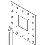 BILLBOARD SIDE LED-BLUE BOARD