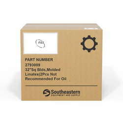 NSS - 2793009 - 32"Sq Blds,Molded Linatex(2Pcs Not Recommended For Oil