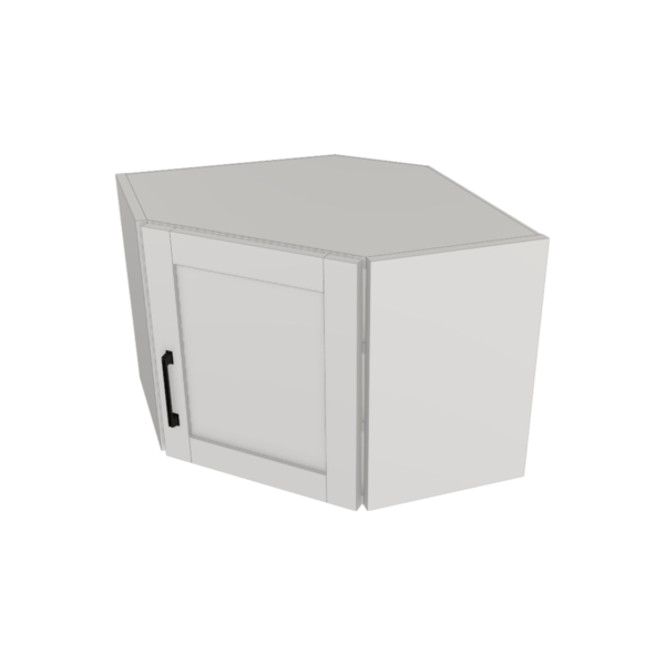 Providence Pure White Box Angle Wall Kit - 24”x 18” X 13”