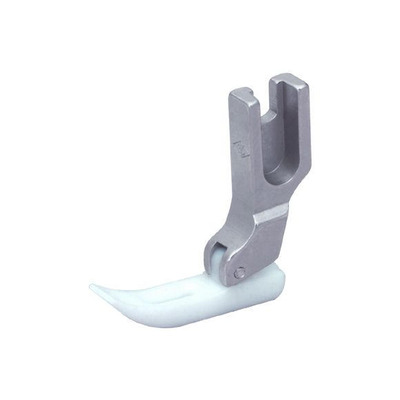 Molded Teflon Zipper Foot, for Industrial Single-Needle Lockstitch Machines