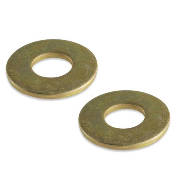 M12 X 24MM X 2.5MM FLAT WASHER DIN 126 CARBON STEEL ZINC YELLOW