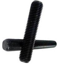 1/4" - 20 X 5" FULLY THREADED STRAIGHT ROD SAE J429 GR 8 PLAIN