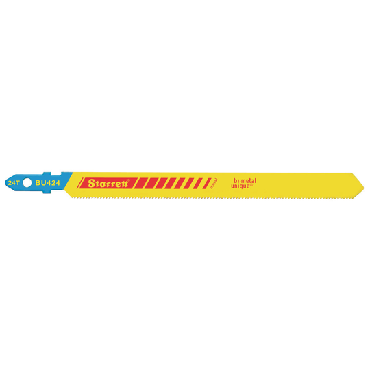 STARRETT BU424 4'' x 3/8 x .040 x 24T, Bi-Metal, 5 Pack