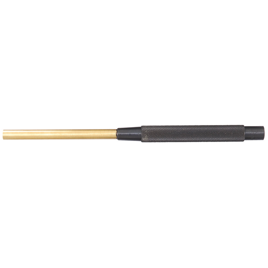 STARRETT B248D Brass Drive Pin Punch, 8"L X 5/16" Tip Diam.