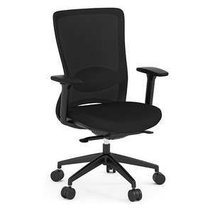 69011- FLINT MID BACK CHAIR - Black