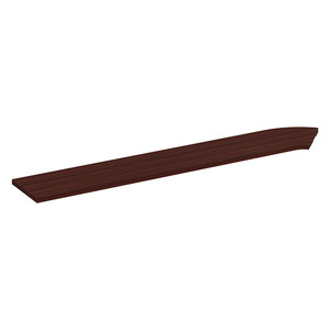 PBTC71L 71" CORNER TRAN TOP LEFT- MAHOGANY