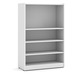 PL155 47"H BOOKCASE- White