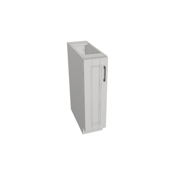 Vail Pure White Box  Full Hight Base Kit - 9"W X 34 1/2”H X 24”D