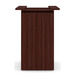 PLCUBED2040 40" CUBE BASE WITH DOOR- MAHOGANY