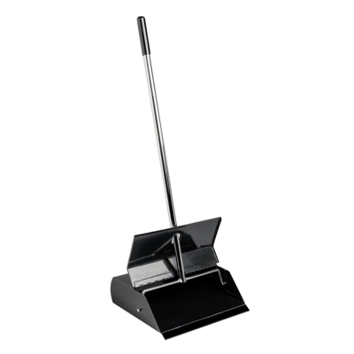 Lobby Dust Pan - Metal - With Lid