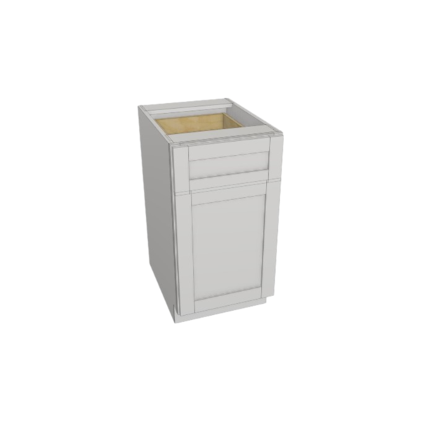 Metropolitan White Base - 18 W X 34 1/2 H X 24 D