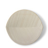 Hazara Leaf Plate White 8.75" x 8.25"