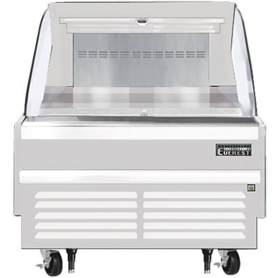 Everest EOMH-36-W-35-S Open Air Merchandiser 2-Tier Shelf Riser, 115v, NSF - 5.6 cu. ft.
