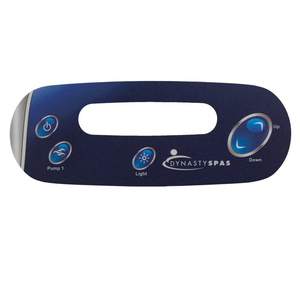 Dynasty K450 3-Button Dynasty Logo Overlay 14086