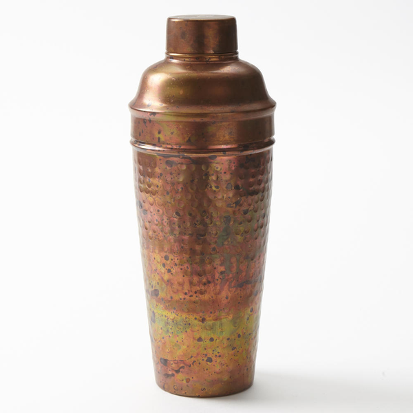 Antique Copper Cocktail Shakers