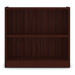 PL154 30"H BOOKCASE- Mahogany