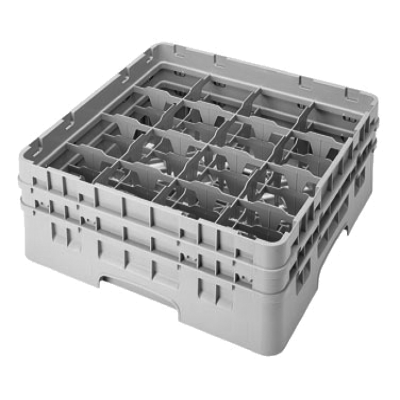 Cambro 16S434416 Camrack Glass Rack with 2 Extenders