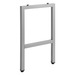 PLTLEGU2441H 24" METAL U LEG 41"H - Silver