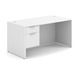 PL103 60"W x 30"D DESK SHELL - White