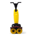 Tornado Microburst dual 8.5-inch disk brushes, low front view