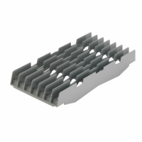 Cambro CSDR7151 Camshelving Drying Rack Only 10-1/4"W X 23-1/2"L X 3-3/4"H