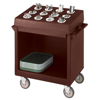Cambro TDCR12131 Dish Cart & Cutlery Rack 12-Compartment