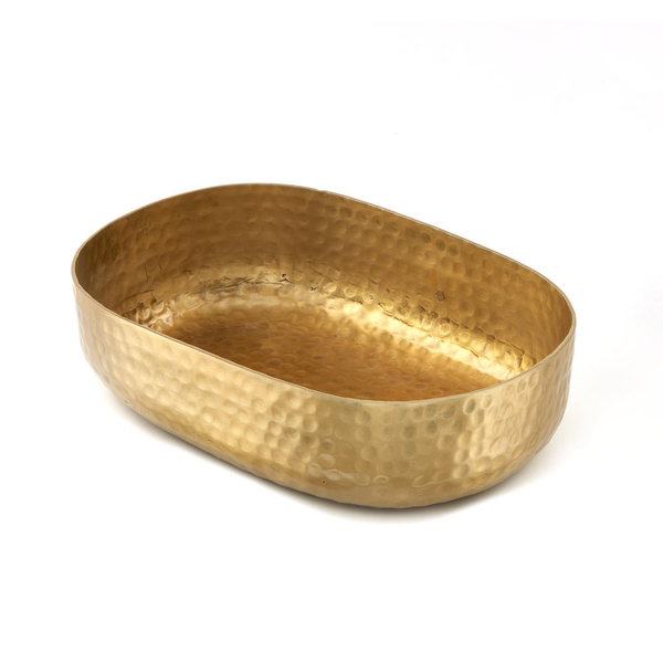 Hammered Aluminum Entree Baskets