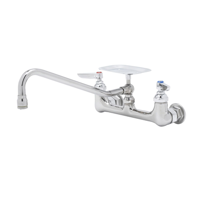 T&S Brass B-0233-04 Sink Mixing Faucet Wall Mounted