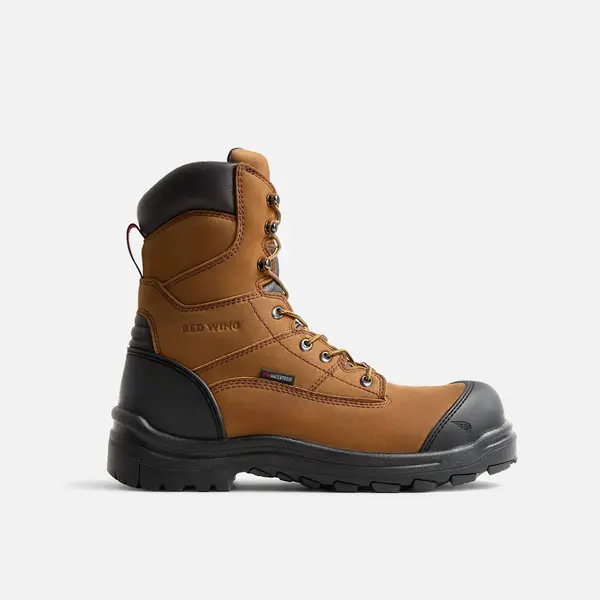 RED WING 3565 - King Toe® Men's 8-inch Waterproof CSA Safety Toe Boot - Brown